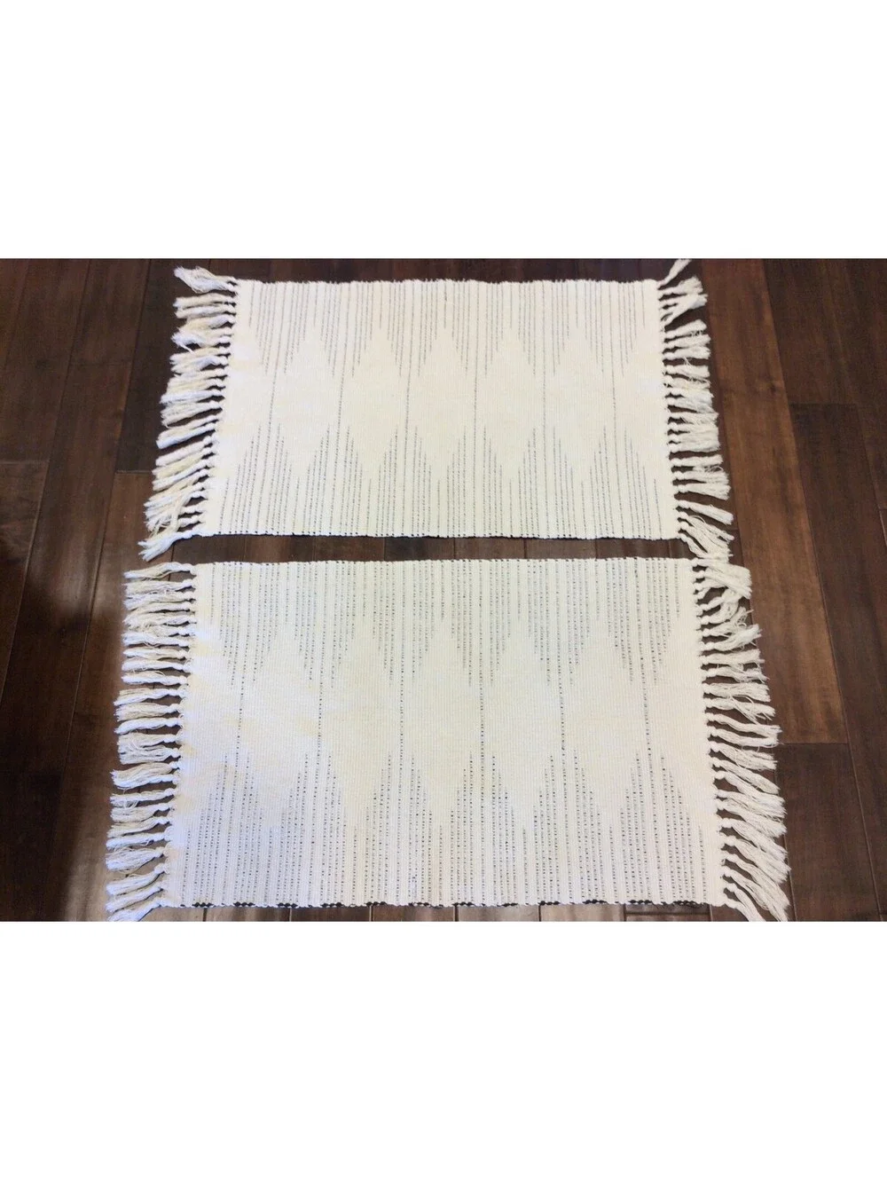 Area Rug Set - Pair of Two 33x22 inch Rugs